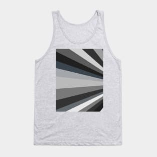 Grey Shades in Stripes Tank Top